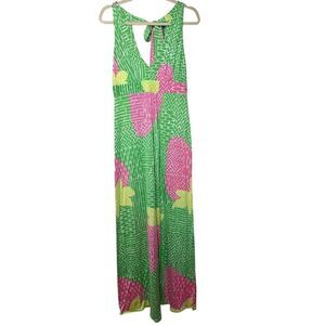 Lilly Pulitzer Petra Dress in Prep Green Berry Basket Sz. S